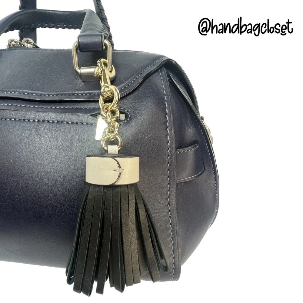 COACH LEATHER TASSEL BAG CHARM (F58505)
GOLD/BLACK KEY CHAIN KEYCHAIN - Picture 2 of 12